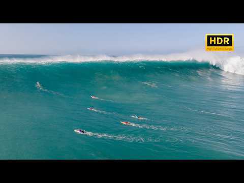 Eddie Aikau 2023 at Waimea Bay (Jan 22, 2023) 4K HDR Version