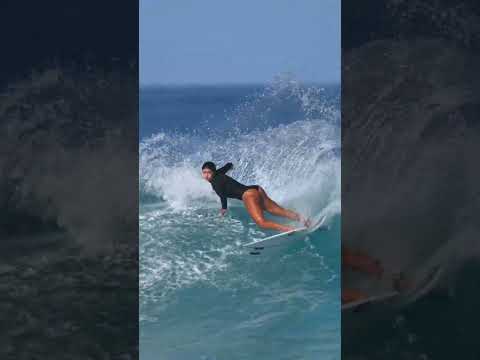 Luana Silva surfs Rocky Point  #surfergirl #surf #hawaii