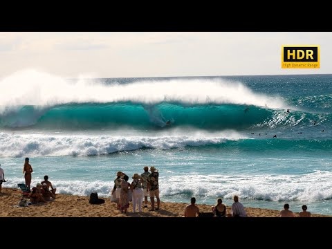 Banzai Pipeline Raw Footage 🌊 (Oct 14, 2025)  4K HDR