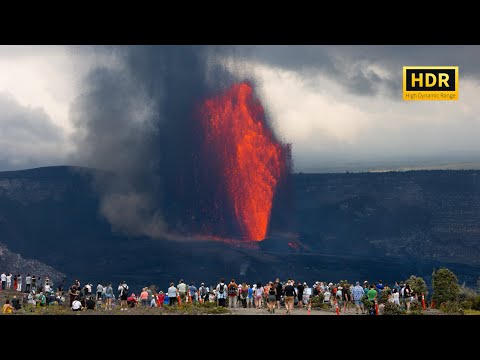 Kīlauea Volcano Eruption 1,150 Ft Lava Fountain! 🌋 (June 29, 2025) Episode 27  4K HDR