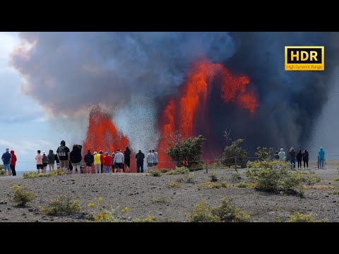 Kīlauea Volcano Eruption 1,100 Ft. Lava Fountain! 🌋 (Nov 9, 2025) Episode 36  4K HDR
