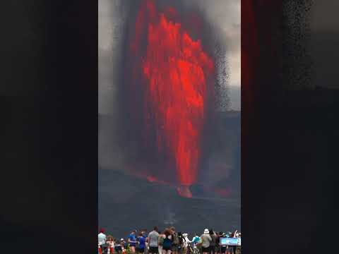 Episode 27 Kīlauea Volcano Eruption 1,150 Ft Lava Fountain! 🌋 (June 29, 2025) pt.2 #kilauea #volcano