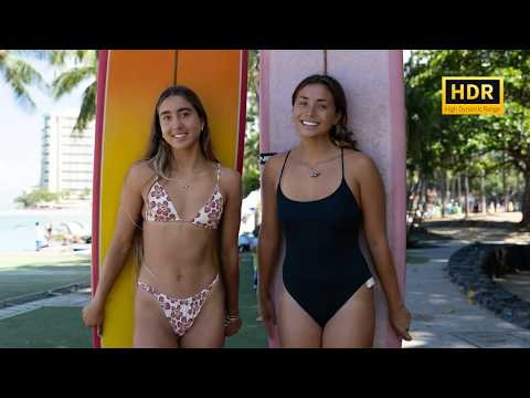 The Girls Surf Hawaii (July 2026) Vol. 4 - DJI Inspire 3 Drone  8K HDR