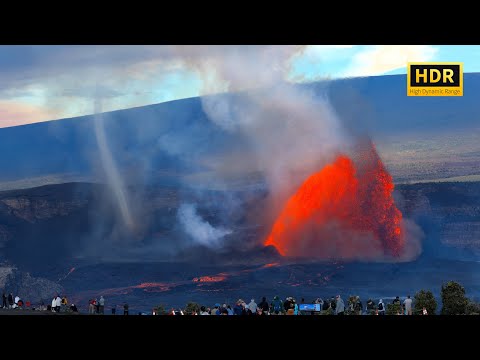 Kīlauea Volcano Eruption 🌋🌪️ (Sep 19, 2025) Episode 33  4K HDR