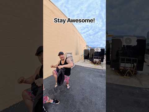 In the words of our great friend “Stay Awesome.” New Vlog Live! #tour #music #vlog #stayawesome
