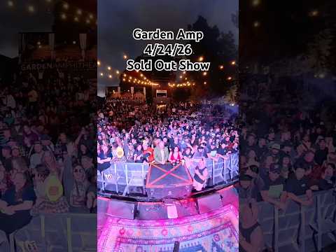Sold out Fortunate Youth show at Garden Amp. Watch the VLOG #tour #music #fy