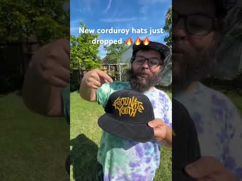We just dropped our first corduroy hats on our online store! www.fortunateyouthstore.com