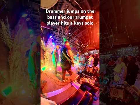 Trumpet Player Takes Piano SOLO and Drummer hops on the Bass! Full VLOG on our channel