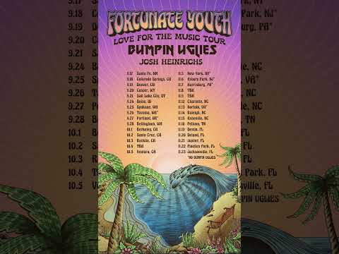 Love For The Music Tour with Bumpin Uglies & Josh Heinrichs is a couple weeks away!! Rep your city!!