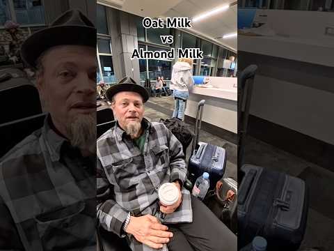 Fortunate Youth with the inside information on oat vs almond milk. #tour #coffee #travel