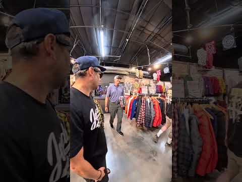 Gym session at Dixxon Flannel Co. with Fortunate Youth #shorts #tour #gym