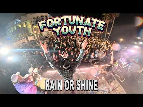 Reggae Concert in the rain with Fortunate Youth
