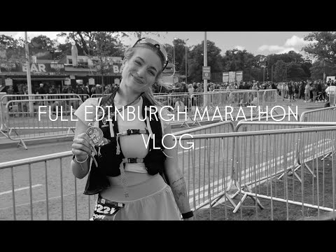 EDINBURGH MARATHON | FULL EDINBURGH VLOG