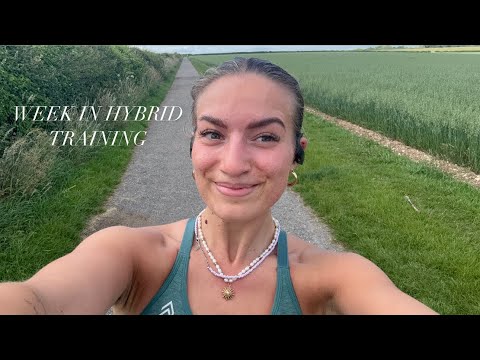 WEEK IN HYBRID TRAINING | GYM, RUNNING, PRE SEASON