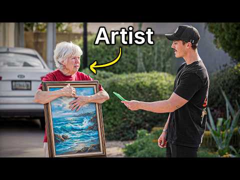 Finding Struggling Artists, Then Paying 100x