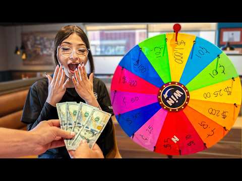 Spin The Wheel, Win $1,000!!