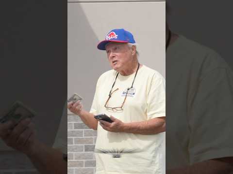 He is paying it forward ❤️