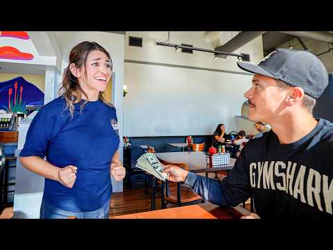 Asking Servers Their Biggest Tip, Then Tripling It