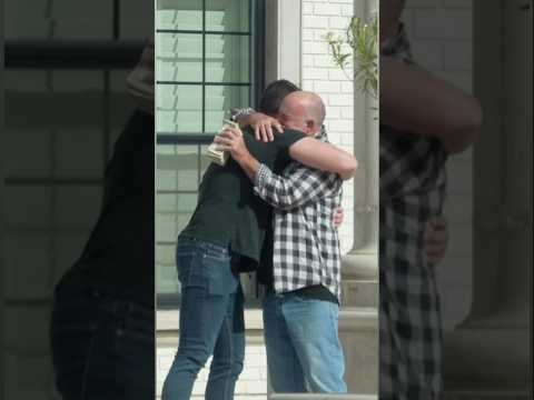 Asking delivery drivers to deliver bad news, then tipping $500 ❤️