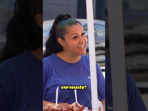 Buying out a street vendor in LA ❤️
