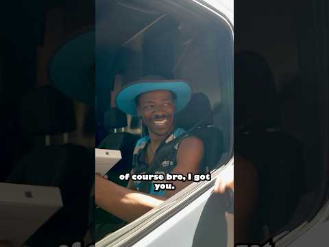 He did not expect a free iPhone 😳