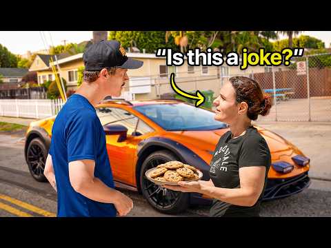 Asking For Discounts While Driving a Lamborghini