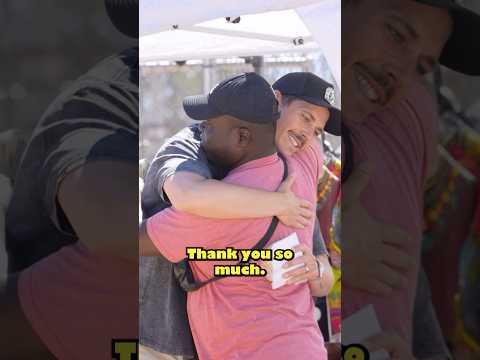 The look on his face is priceless 🥹