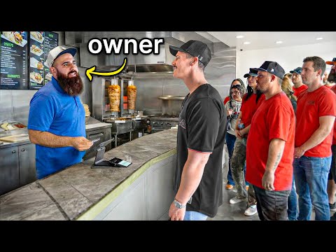 I Brought 100 Customers to Empty Restaurants