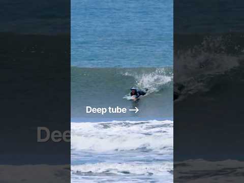 Deep small backside tube #surf #surfboards