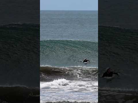 Smooth easy entry into an offshore left #surf
