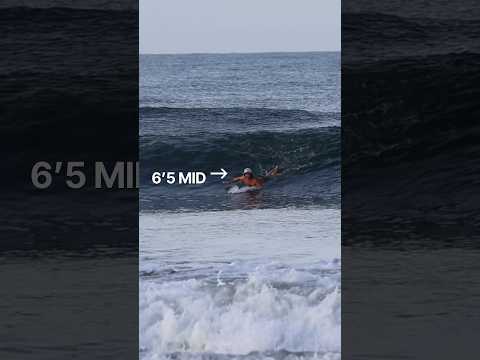 Playful beach break on the 6’5 #surf #surfboards