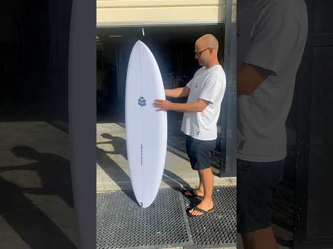 Incredible new short board !! #surf