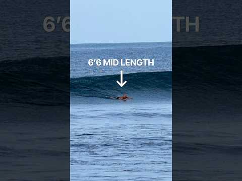 6’6 on a trestles-like beach break #surf #surfboards