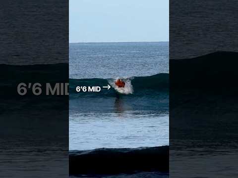 6’6 mid length flow #surf #surfboards