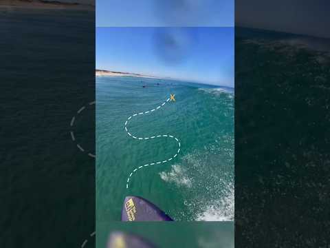 Speed flow to big carve on a carbon surfboard #surf #surfing