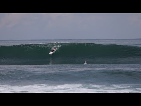 Every wave from a Nicaraguan point break session (5 people out!)