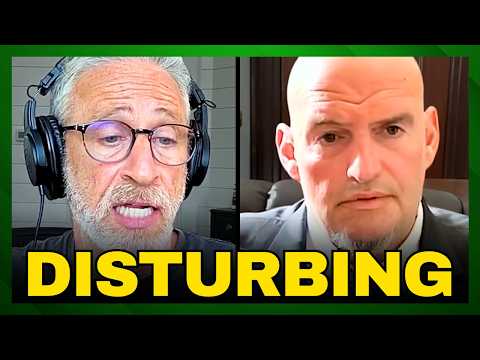 Jon Stewart CALLS OUT Fetterman's Israel OBSESSION