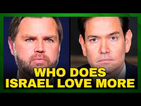 Pro-Israel Crowd TRASHES JD Vance, RALLY Behind Warhawk Marco Rubio