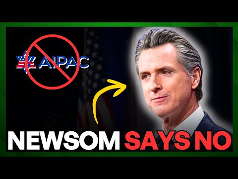 Newsom REJECTS AIPAC Money—Is 2028 Changing?