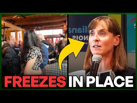 AIPAC-Bought Candidate Laura Fine CALLED OUT During Speech