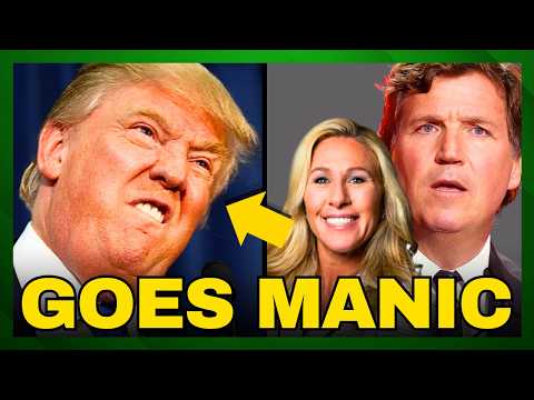 Trump LOSES IT Over Tucker Carlson, Marjorie Taylor Greene