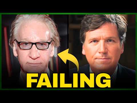 Tucker Carlson SCORTCHES Bill Maher, "He Has NO TALENT"