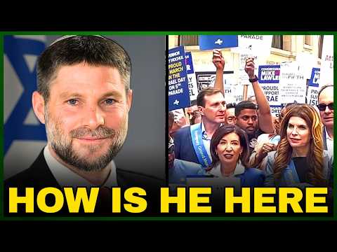 Israeli Finance Minister Bezalel Smotrich In NYC Israel Day Parade