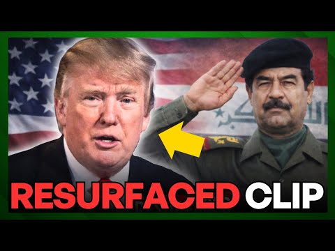RESURFACED Clip Of Trump "The World Was Better With Saddam"
