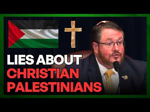 US Congressman Lies About Palestinian Christians, Hijacks Their Suffering