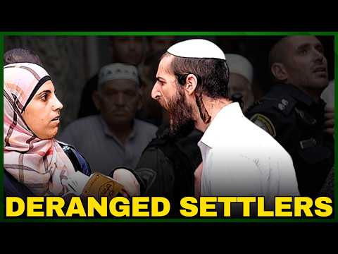 MANIC MOB Of Israeli Settlers RAMPAGE Jerusalem, ATTACK Bystanders