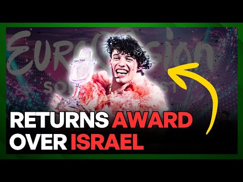 Eurovision PANICKING: Winner Returns Award Over ISRAEL