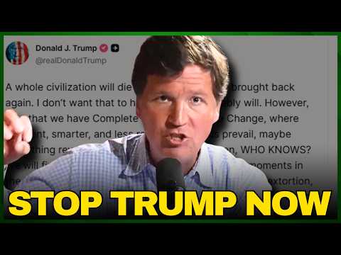 Tucker Carlson GOES OFF, Tells Americans To STOP TRUMP NOW