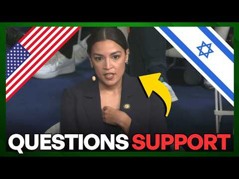 AOC Clip Goes Viral Questioning US Support For Israel