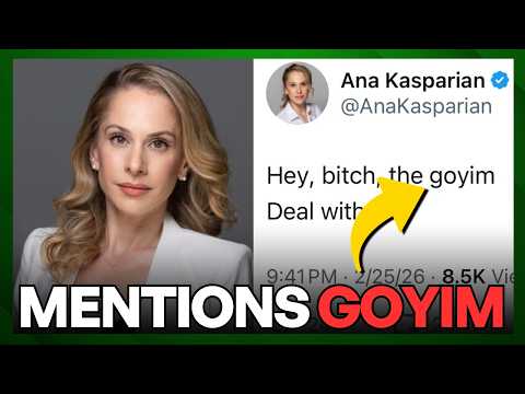 Ana Kasparian Says The Word "Goyim" and People Are Losing It